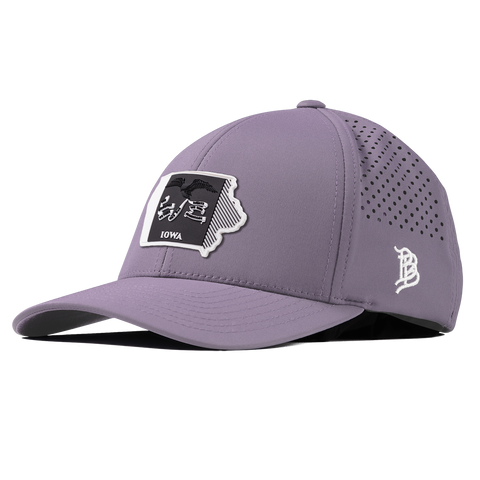Iowa Vintage Curved Performance Purple