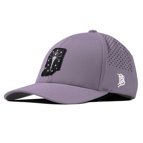 Indiana Vintage Curved Performance Purple