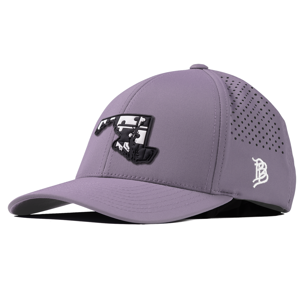 Maryland Vintage Curved Performance Purple