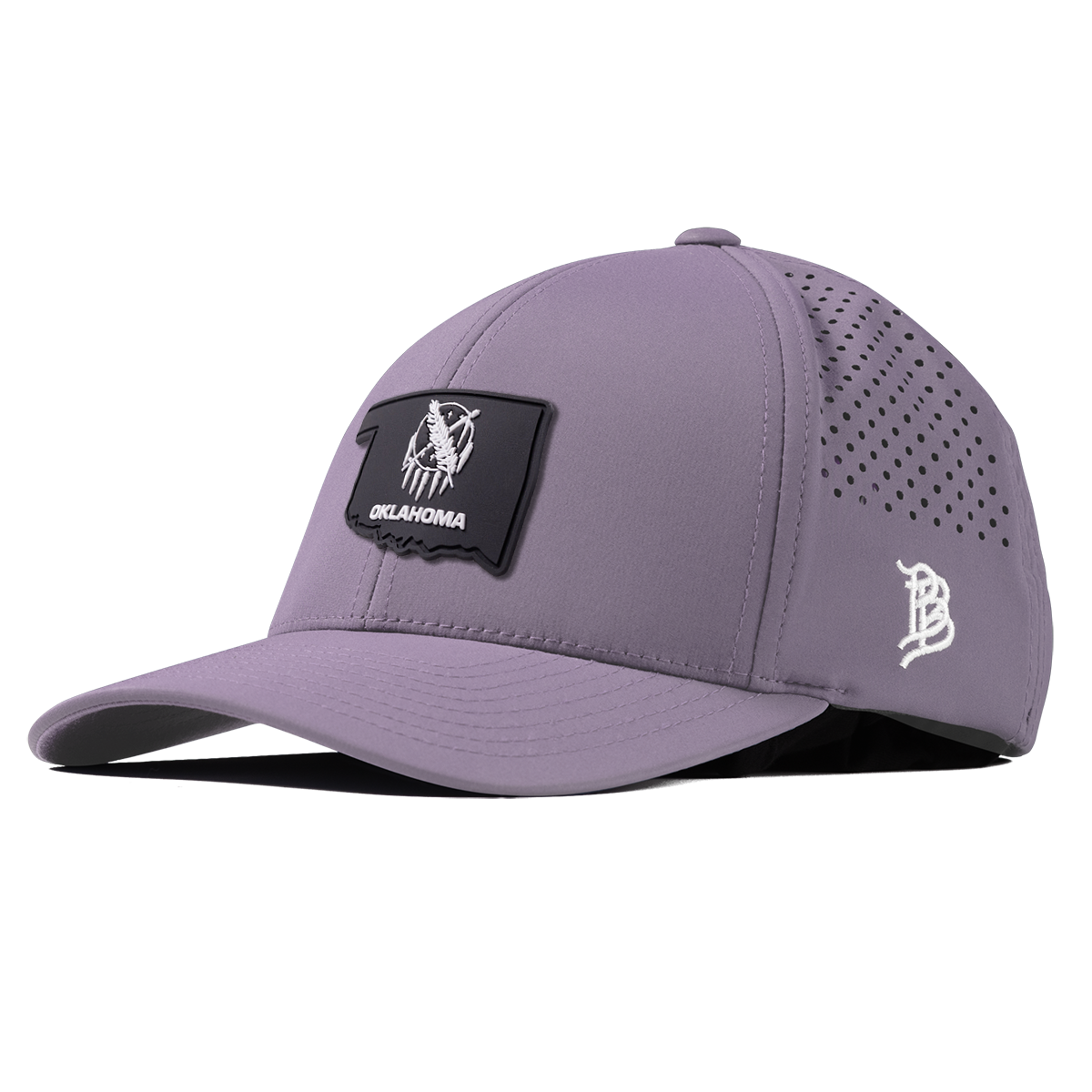 Oklahoma Vintage Curved Performance Purple