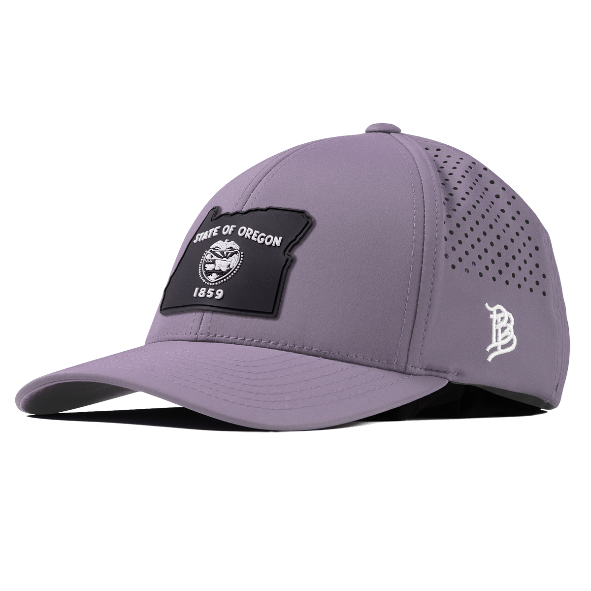 Oregon Vintage Curved Performance Purple