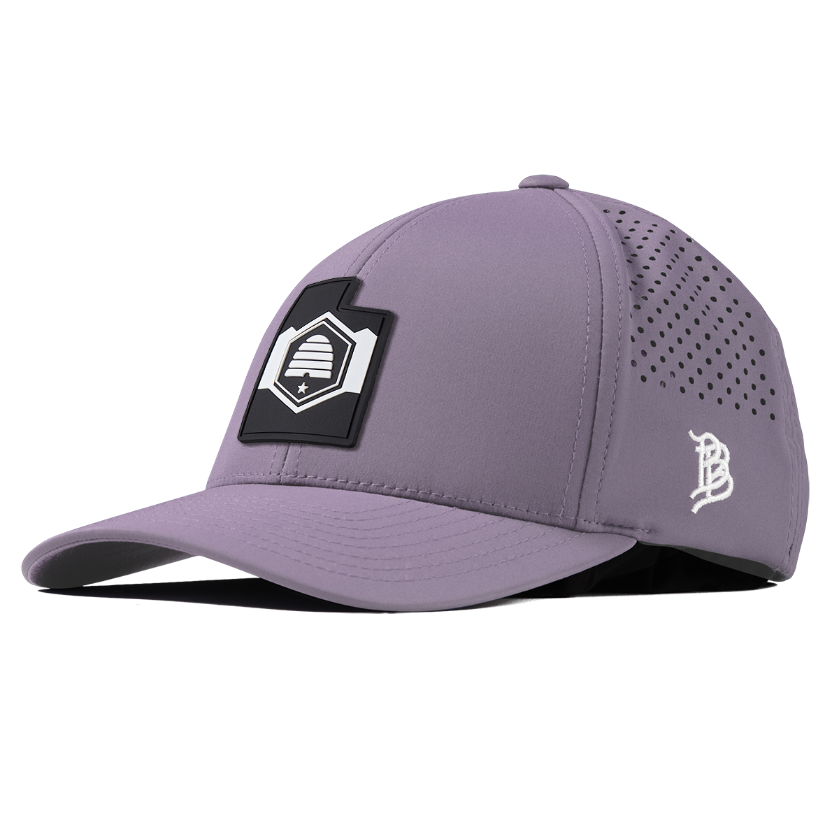 Utah Vintage Curved Performance Purple