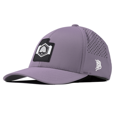 Utah Vintage Curved Performance Purple
