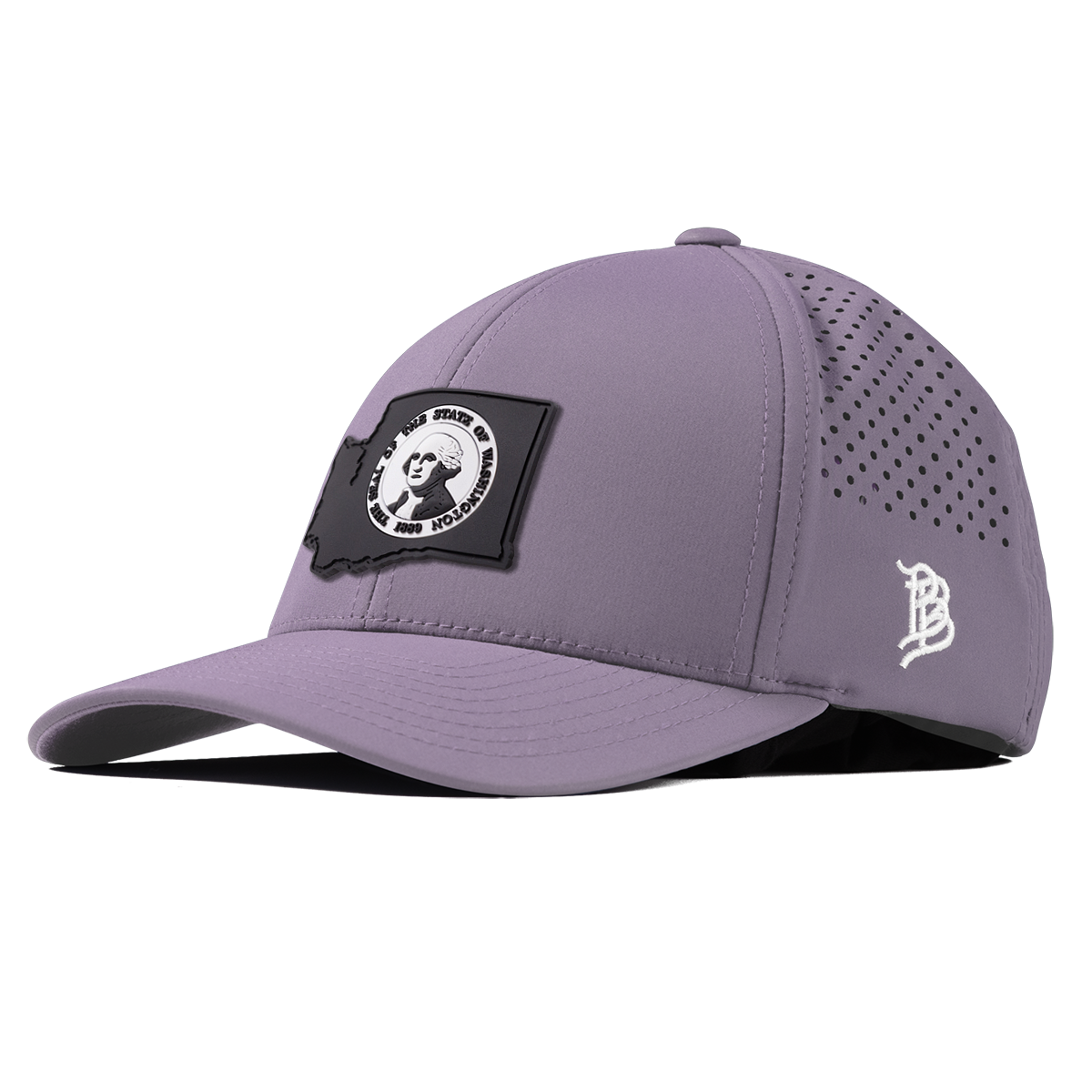 Washington Vintage Curved Performance Purple