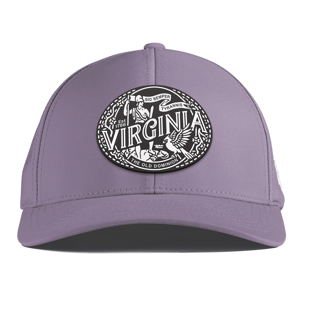 Virginia Traveler Curved Performance Purple