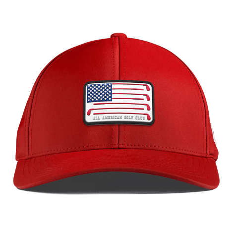 Hailey Ostrom "All American Golf Club" Curved Performance Red