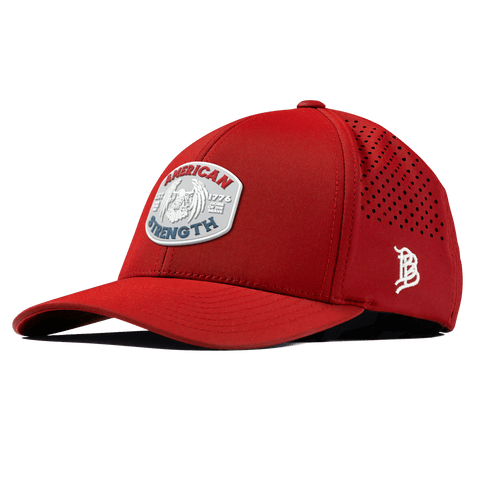 American Strength USA Curved Performance Red