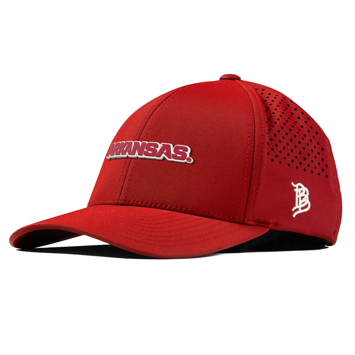 University of Arkansas "Arkansas Block" Curved Performance Red