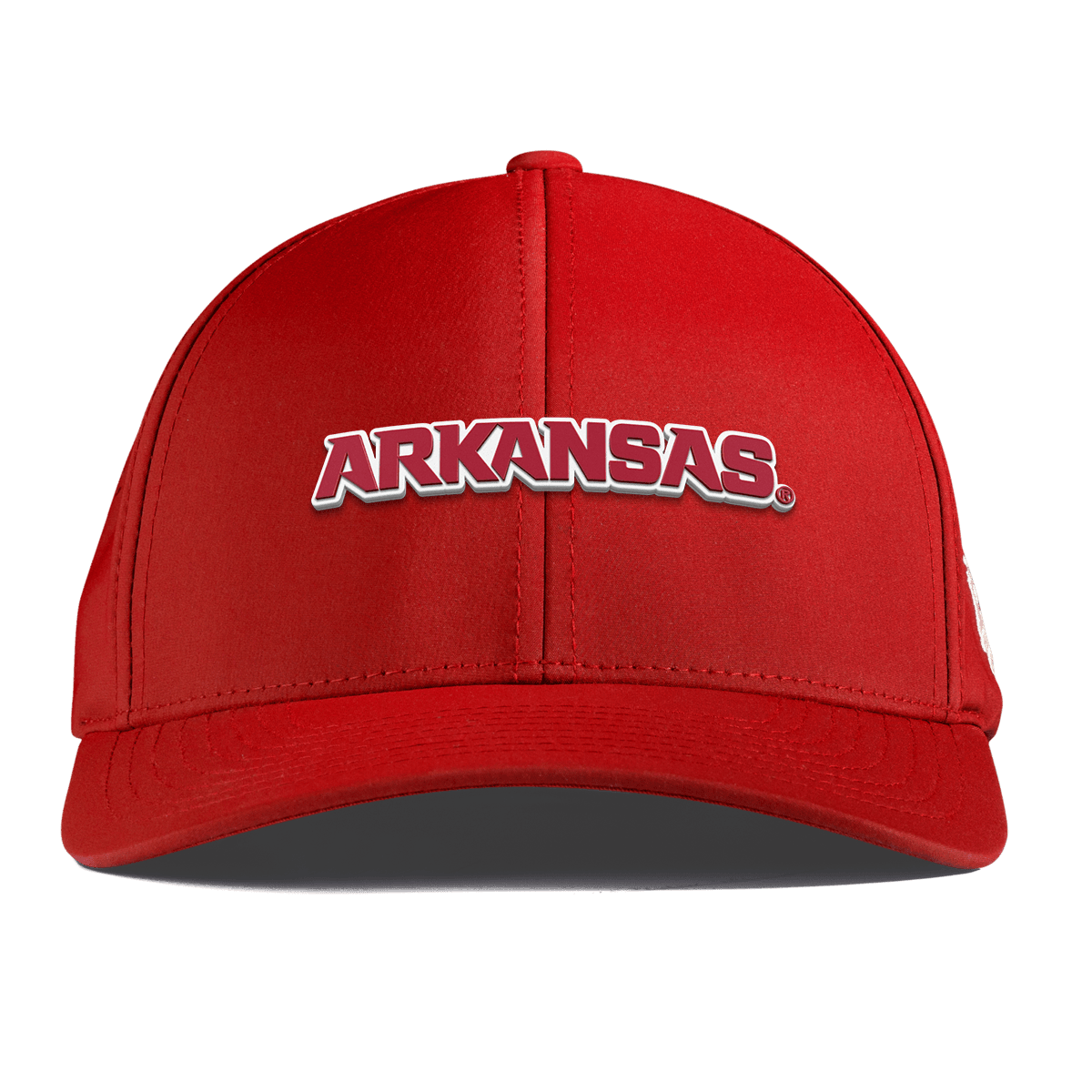 University of Arkansas "Arkansas Block" Curved Performance Red
