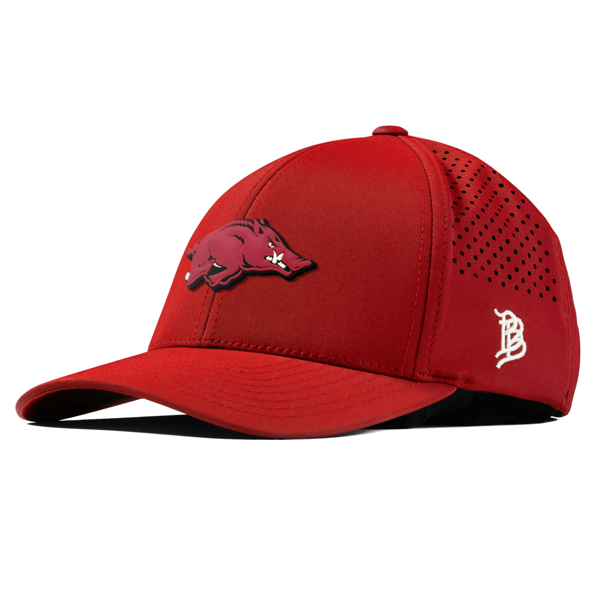 University of Arkansas "Arkansas Team Logo" Curved Performance Red