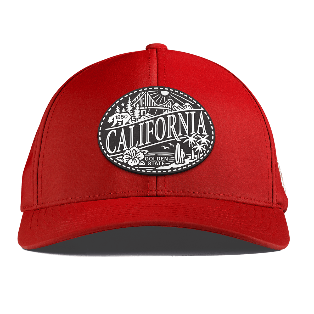 California Traveler Curved Performance Red