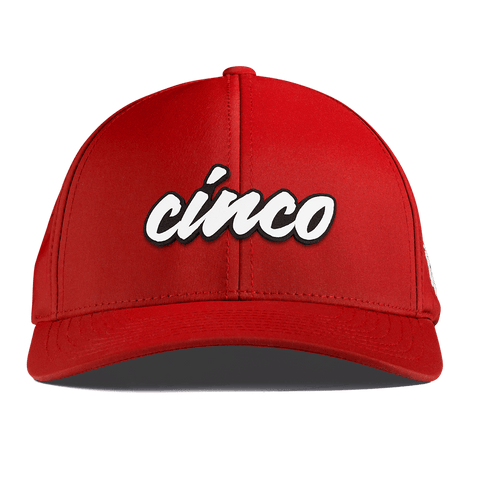 Cinco Script Curved Performance Red