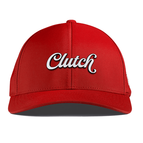 Clutch Script Curved Performance Red