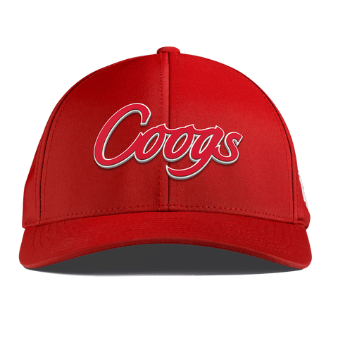 University of Houston "Coogs Script" Curved Performance Red