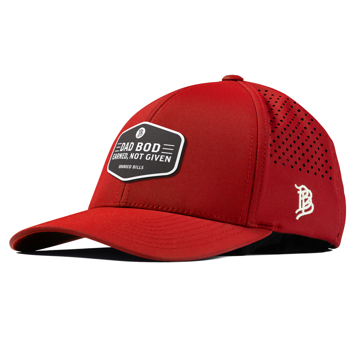 Dad Bod Curved Performance Red