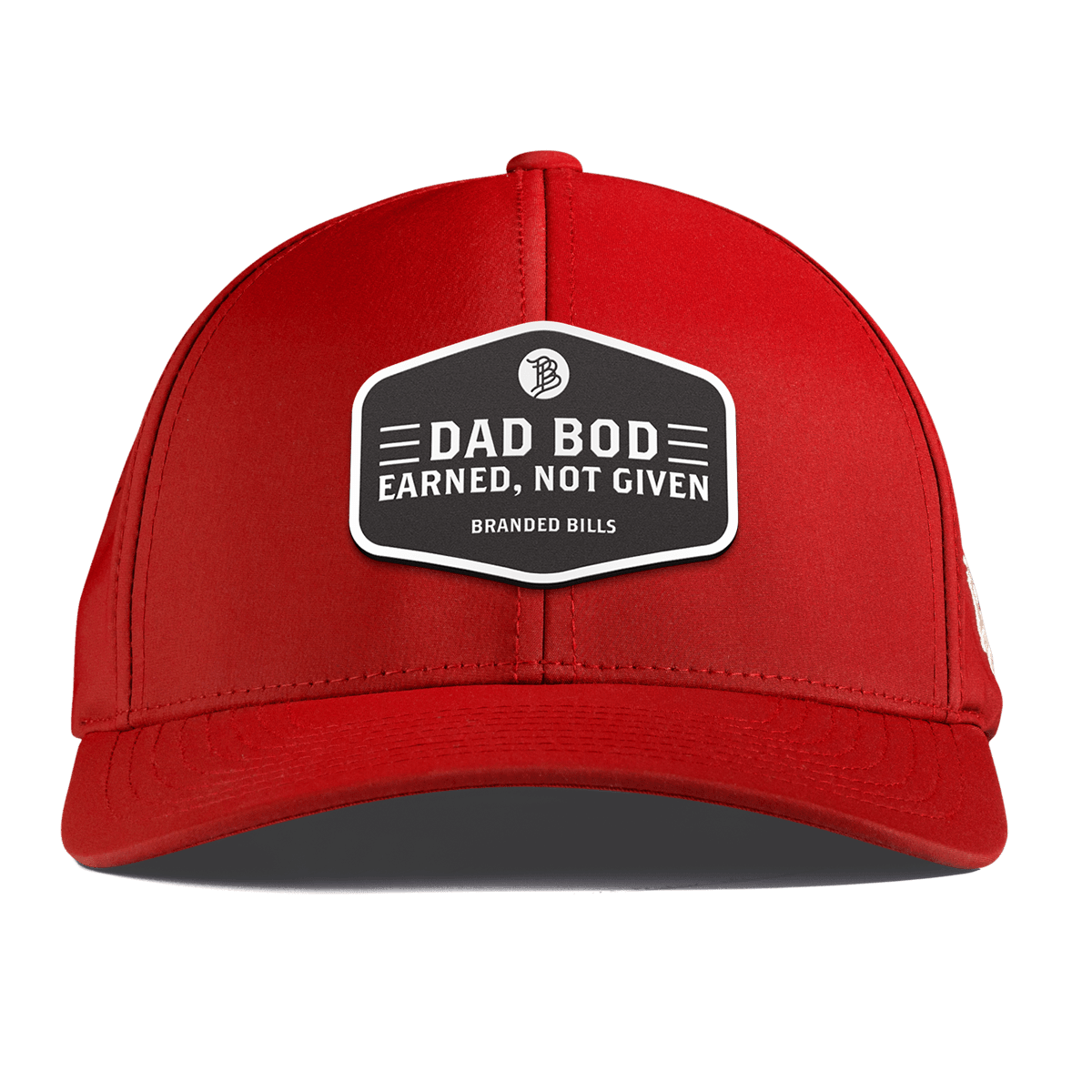 Dad Bod Curved Performance Red