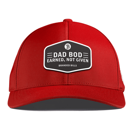 Dad Bod Curved Performance Red