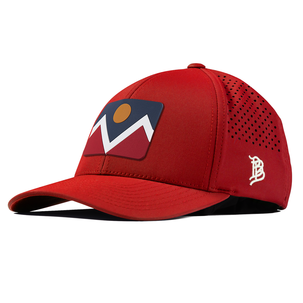 Denver Flag Curved Performance Red