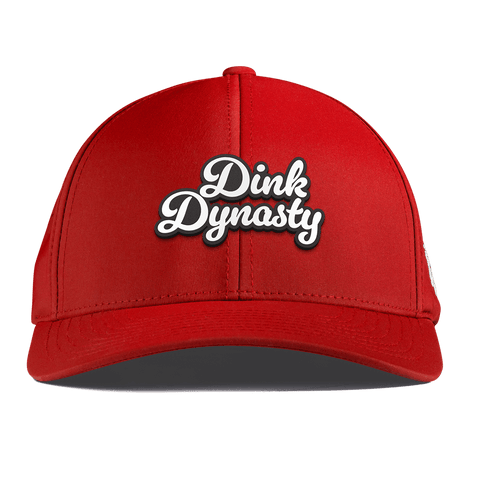 Dink Dynasty Script Curved Performance Red