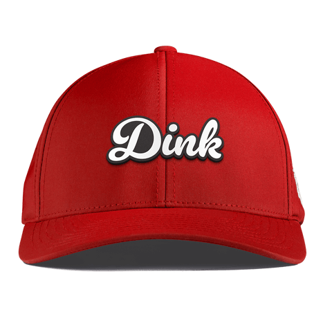 Dink Script Curved Performance Red