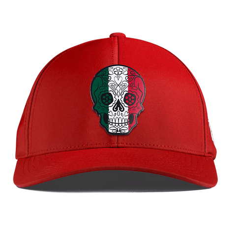 Fiesta Sugar Skull Curved Performance Red