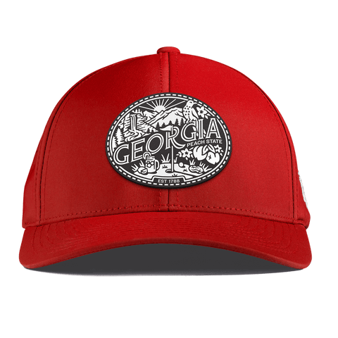 Georgia Traveler Curved Performance Red