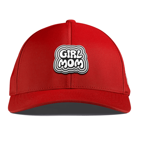 Girl Mom Curved Performance Red