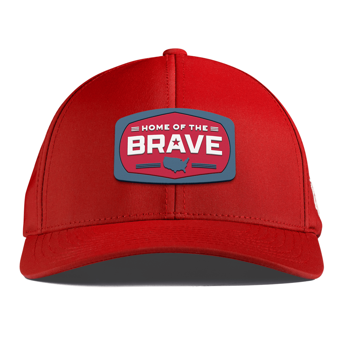 Home of the Brave Curved Performance Red