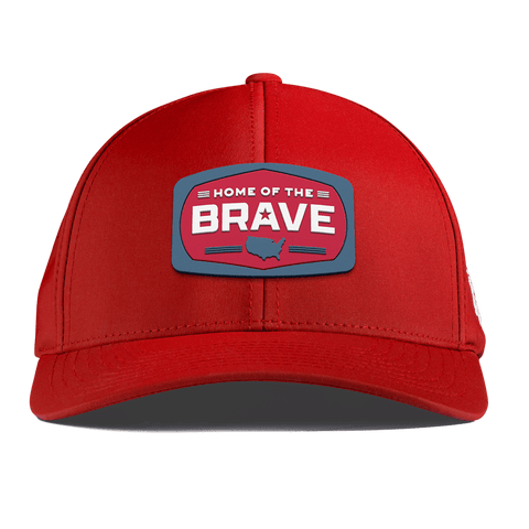 Home of the Brave Curved Performance Red