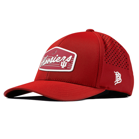 Indiana University "Hoosiers Football" Curved Performance Red