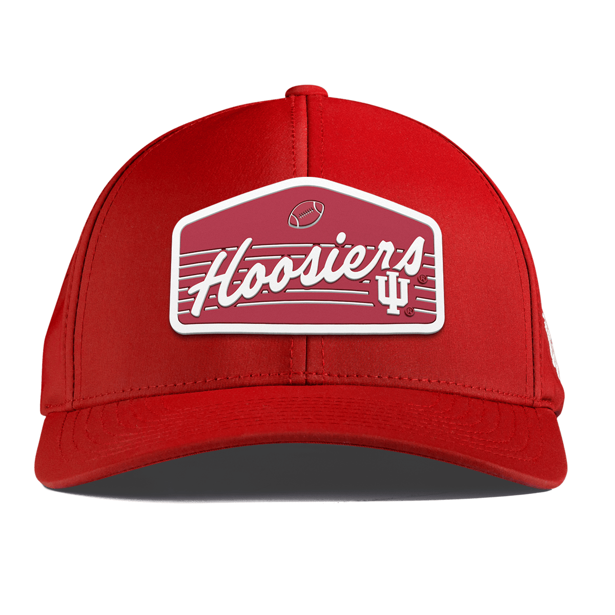 Indiana University "Hoosiers Football" Curved Performance Red