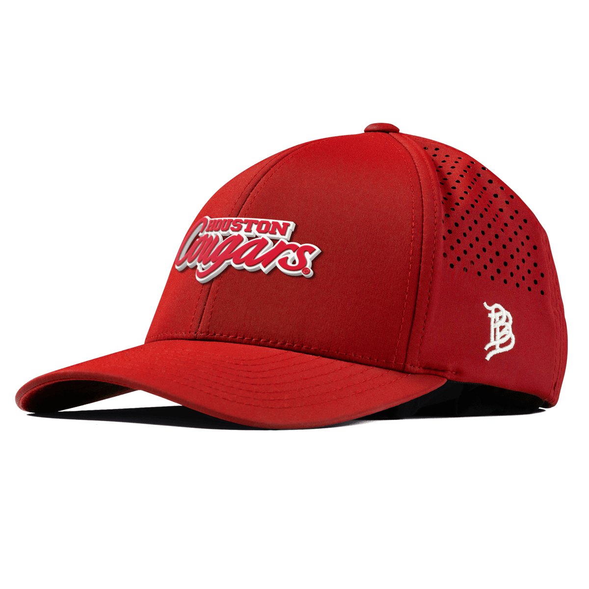 University of Houston "Houston Cougars" Curved Performance Red