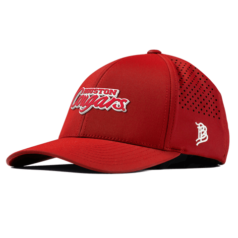 University of Houston "Houston Cougars" Curved Performance Red