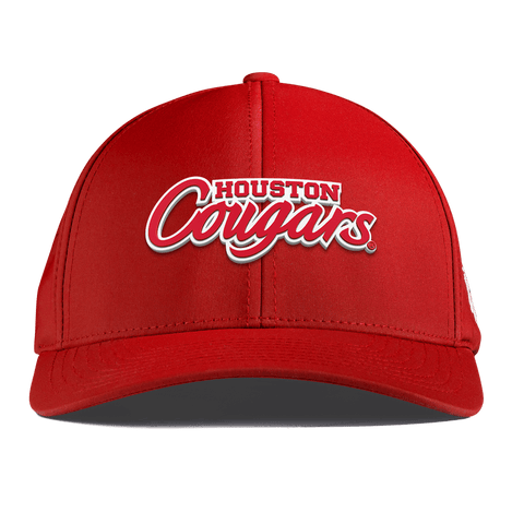 University of Houston "Houston Cougars" Curved Performance Red