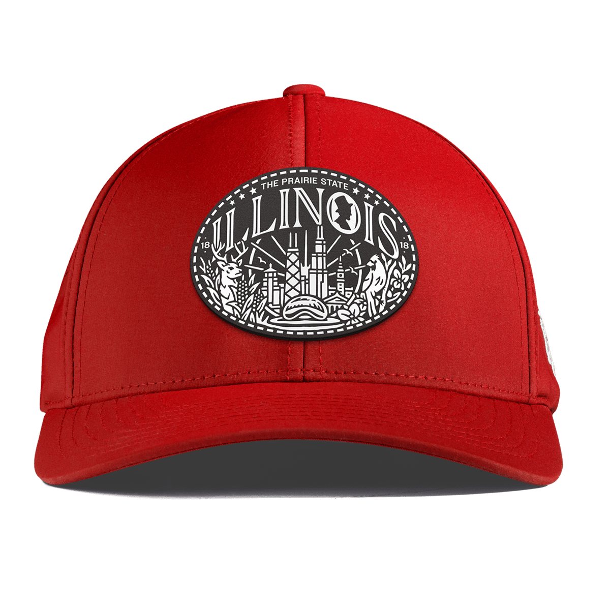 Illinois Traveler Curved Performance Red