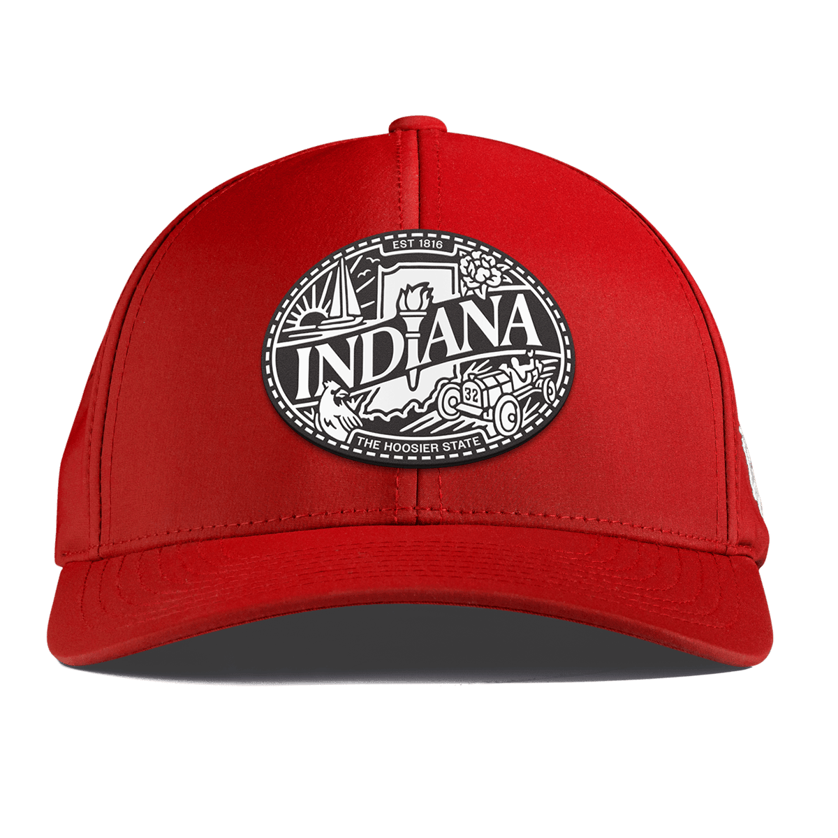 Indiana Traveler Curved Performance Red