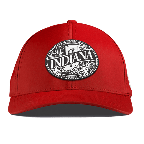 Indiana Traveler Curved Performance Red