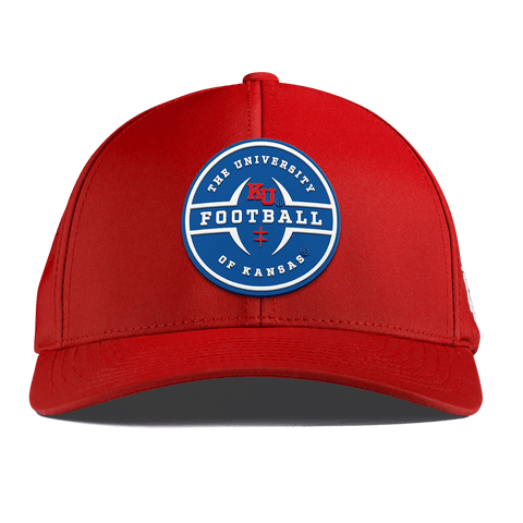 University of Kansas "Kansas Football Legacy" Curved Performance Red