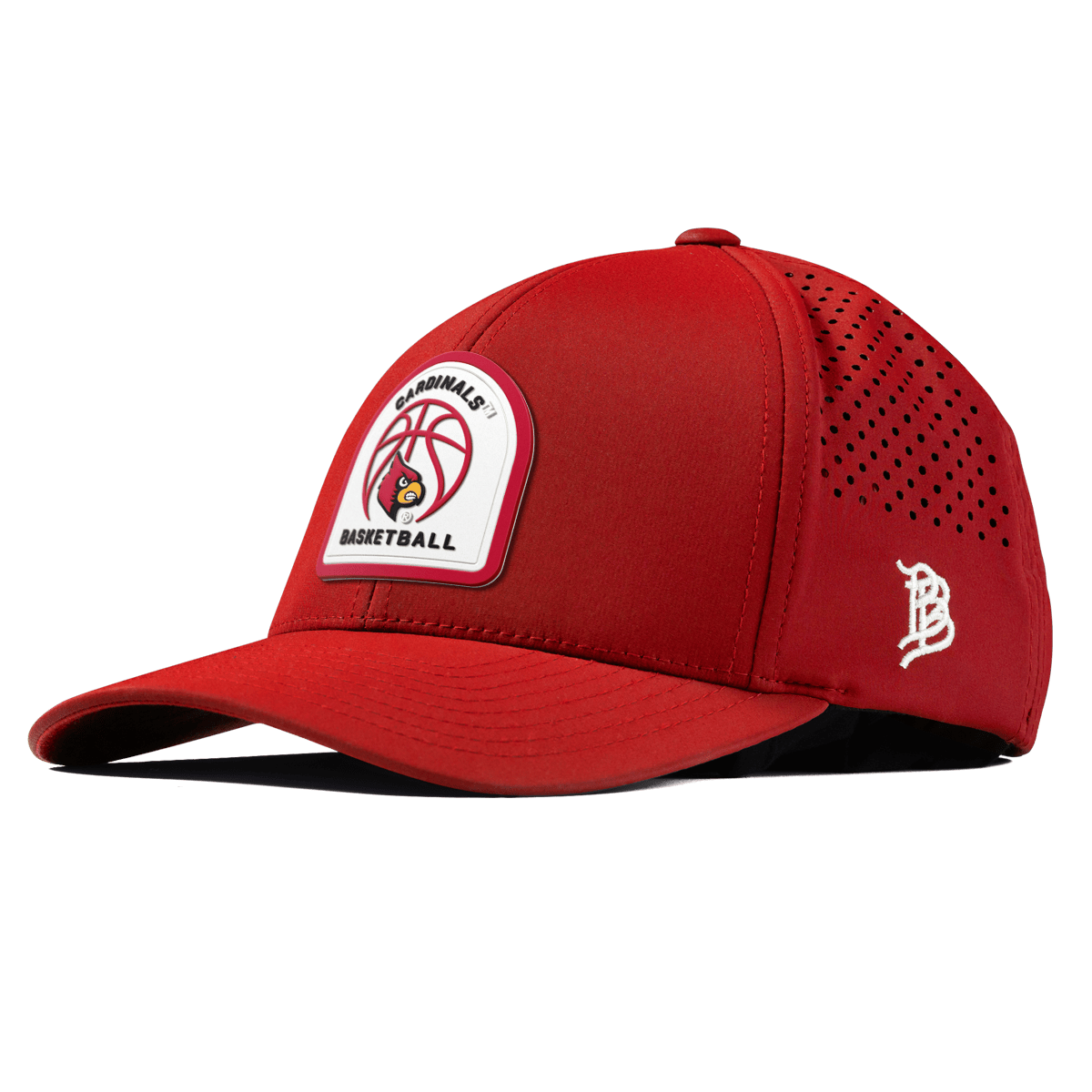 University of Louisville "Louisville Basketball" Curved Performance Red