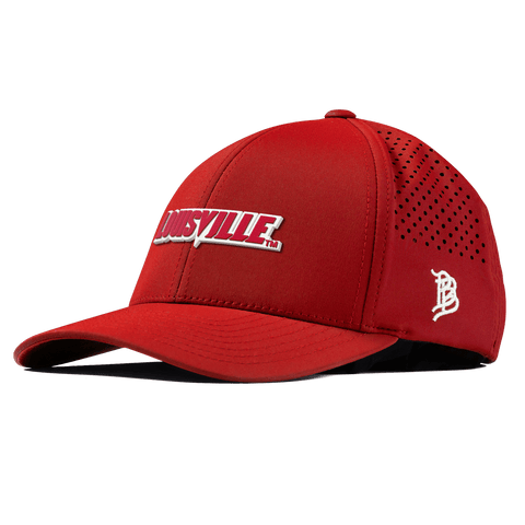 University of Louisville "Louisville Block" Curved Performance Red