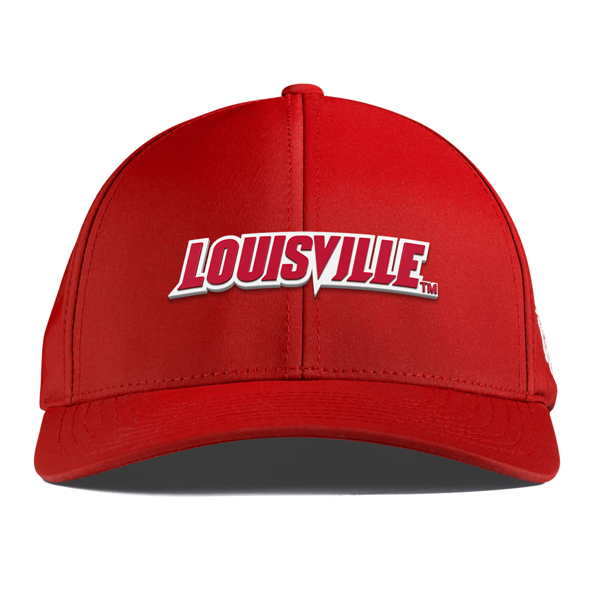 University of Louisville "Louisville Block" Curved Performance Red