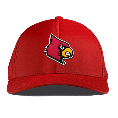 University of Louisville "Louisville Team Logo" Curved Performance Red