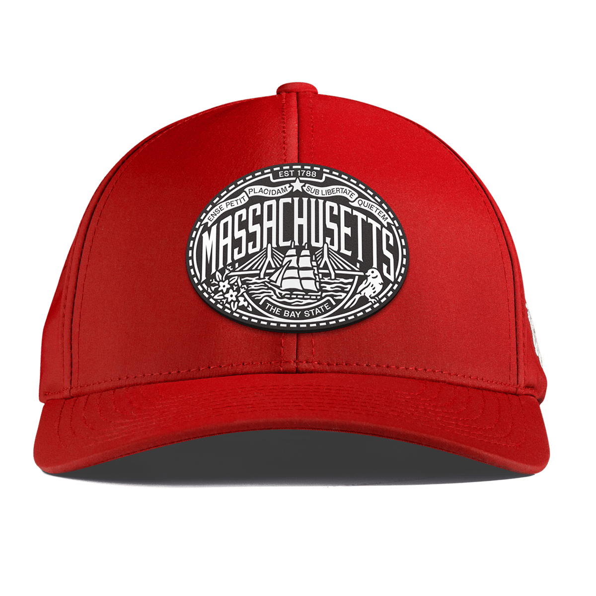Massachusetts Traveler Curved Performance Red