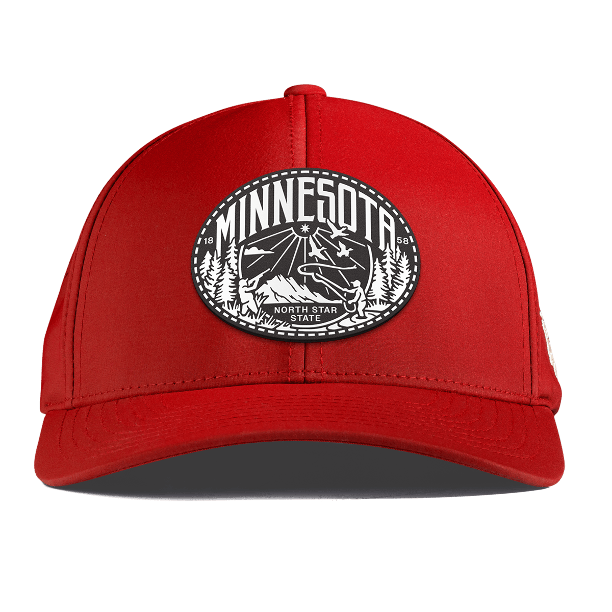 Minnesota Traveler Curved Performance Red