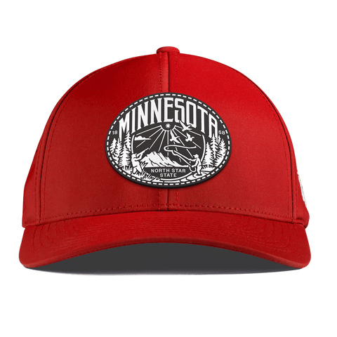 Minnesota Traveler Curved Performance Red