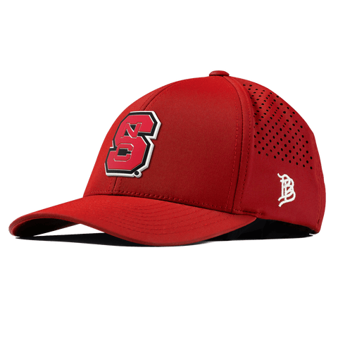 North Carolina State "NC State Block" Curved Performance Red
