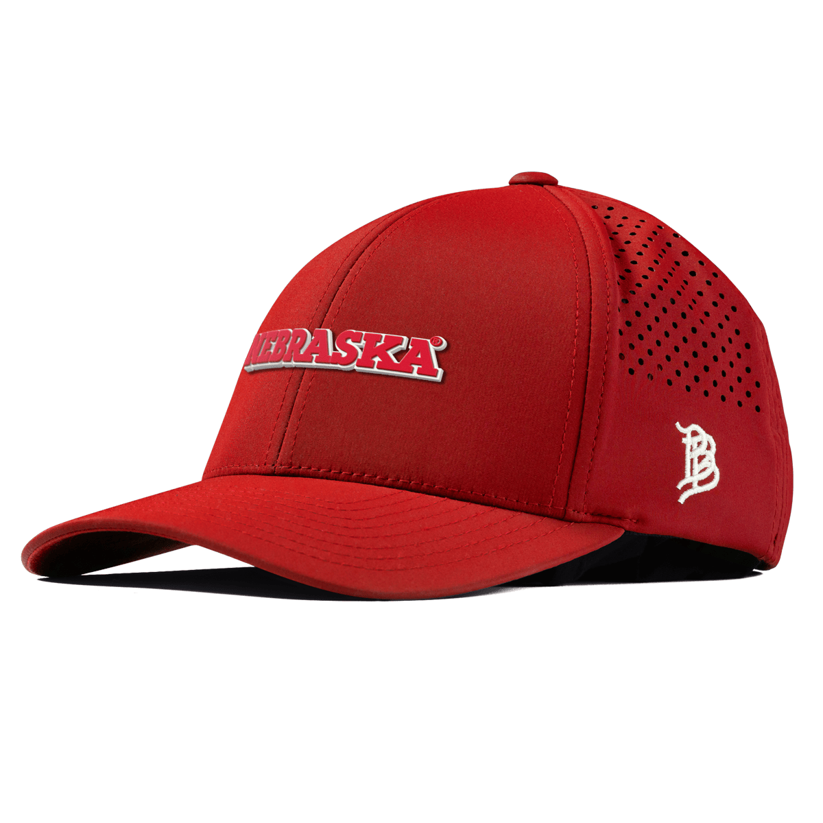 University of Nebraska "Nebraska Block" Curved Performance Red