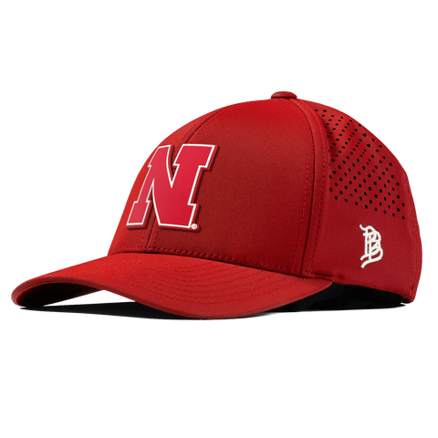 University of Nebraska "Nebraska Team Logo" Curved Performance Red 