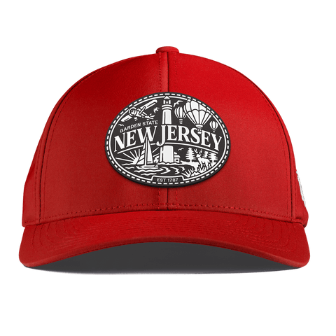 New Jersey Traveler Curved Performance Red