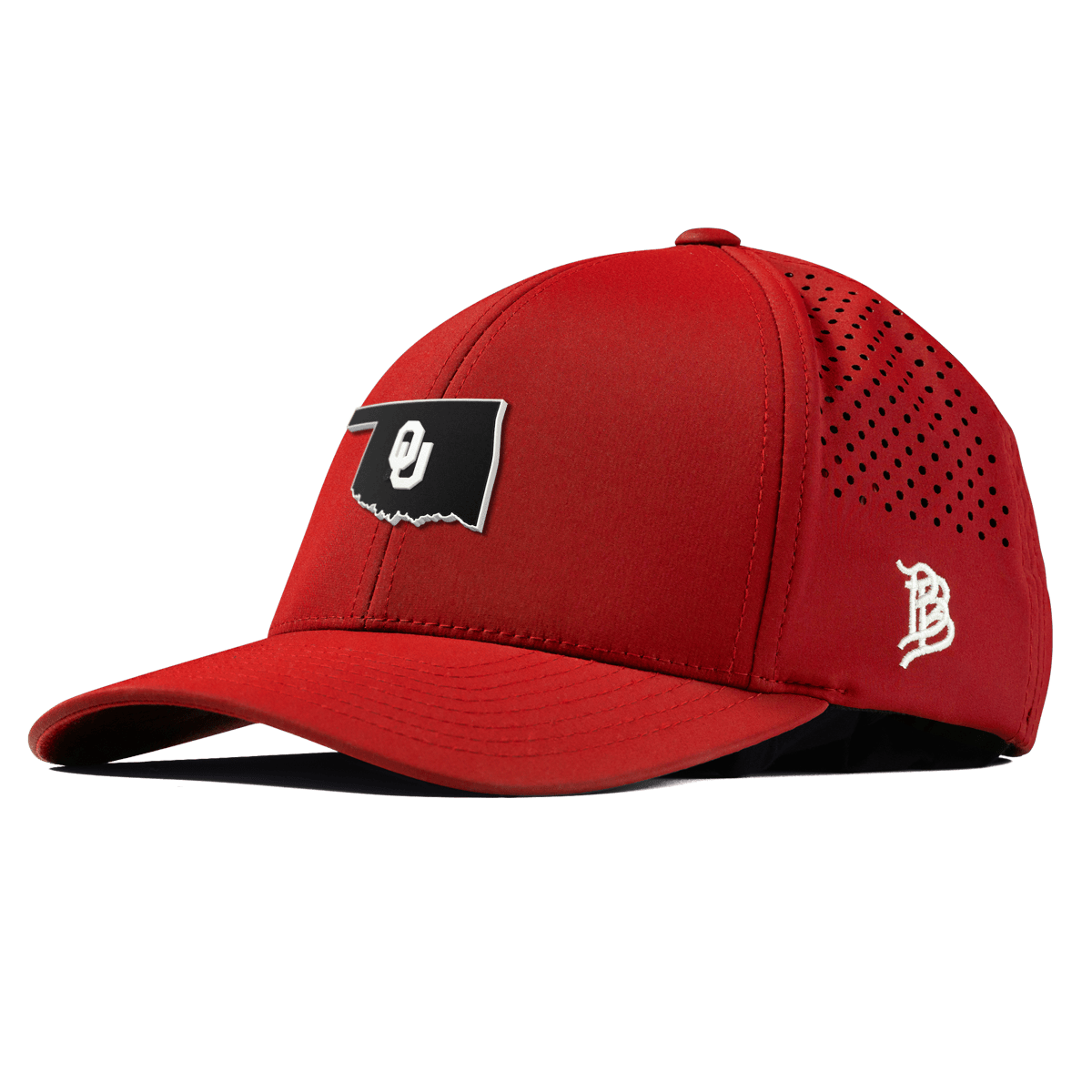 University of Oklahoma "Oklahoma Vintage Series" Curved Performance Red